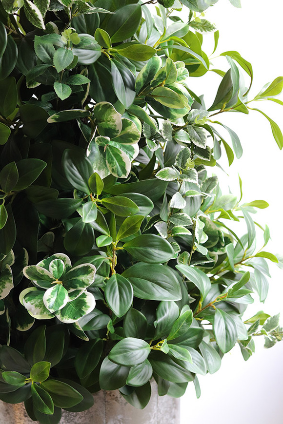 New Green Srebrna Bajka, drzewko sztuczne kolumnowe w donicy