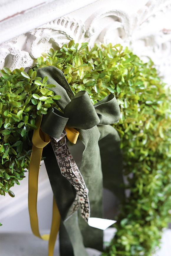 wysokiej jakości zielony wianek, Wielkanocna Ozdoba