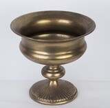 metalowa osłonka / puchar / naczynie, Esterra, wym.22.5x24.5x24.5cm