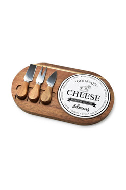 Modern Kitchen A, deska do serwowania sera zestaw, wym.30x18cm