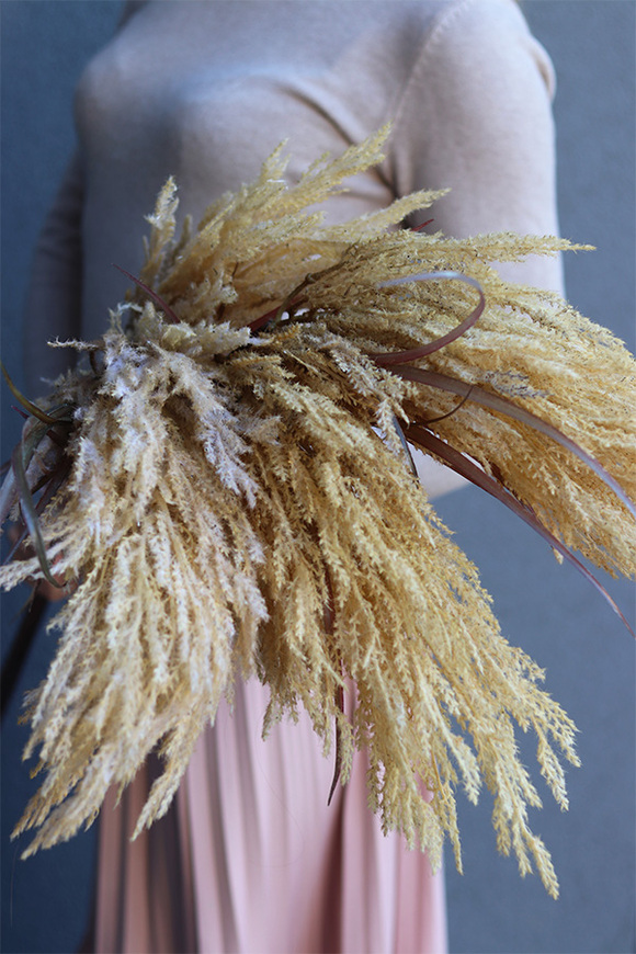 Boho Grass Natural, bukiet sztucznych traw