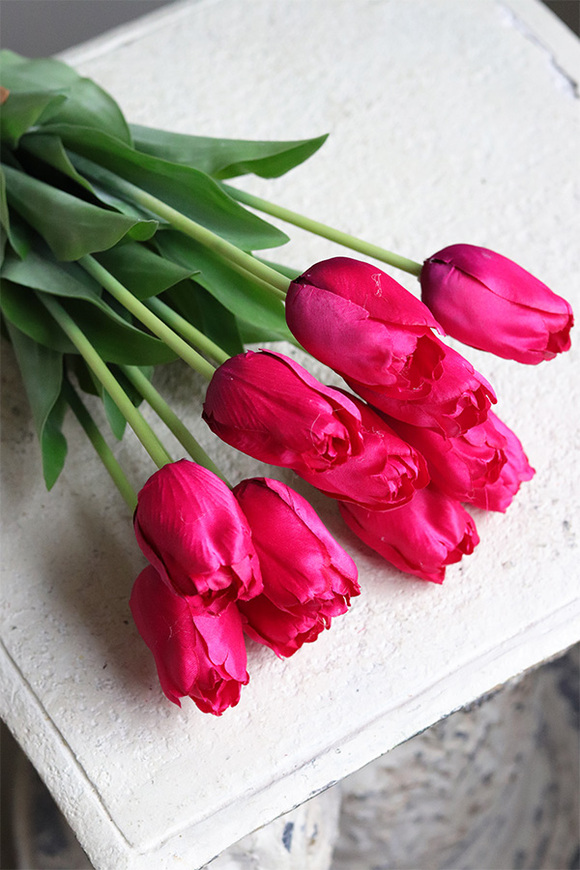 Magenta Spring, bukiet tulipanów satynowych