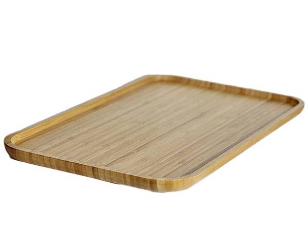 Bamboo LifeStyle, taca drewniana do serwowania, wym.43x25cm