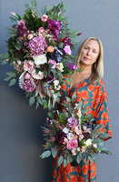 Vilani, bukiet nagrobny we wkładzie do wazonu