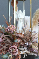 Angelo Garden Mortario, lampion nagrobny z kwiatami