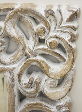 lustro Korona w ozdobnej ramie, wym.129x101x5cm 