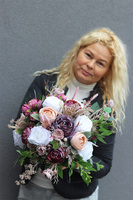 Mortario Delania Lux, bukiet nagrobny we wkładzie