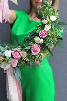 wianek na drzwi na obręczy, Subtelle Jefreta, rozp.60cm