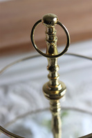 etażerka trzypiętrowa, okrągła, Lux Villa Gold Glamour