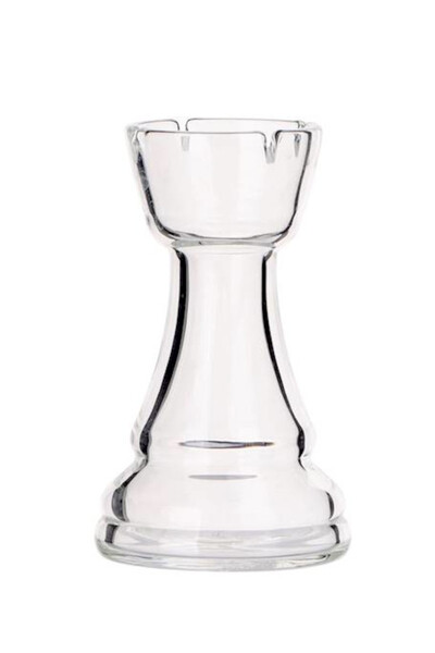 Chessmaster Queen, karafka i kieliszki szachy