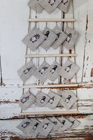 Rizdviani, kalendarz adwentowy z kieszonkami	