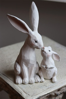 Zajączkowo figurka wielkanocna zajączki	