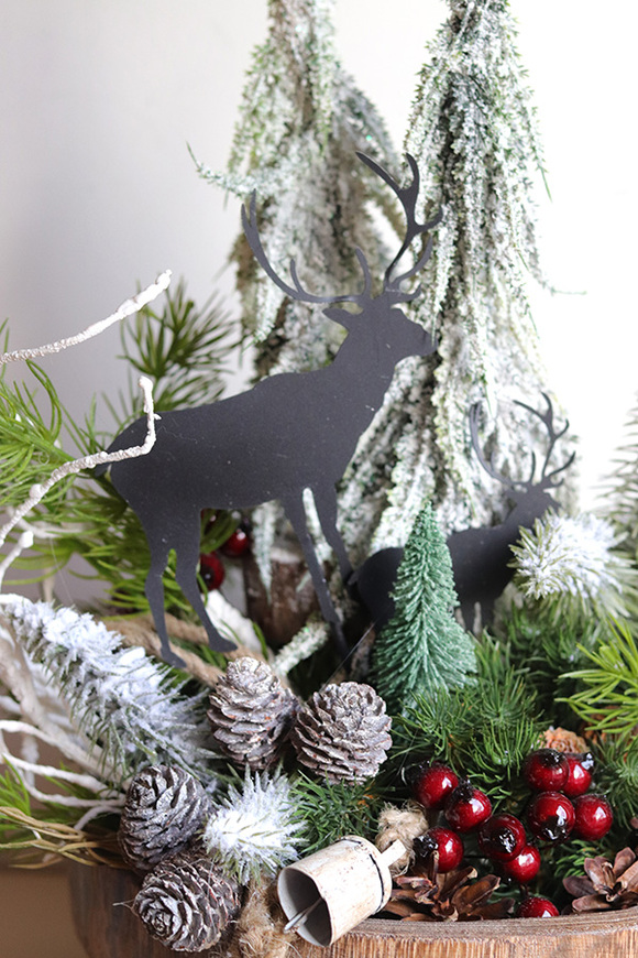 Scandi Solessi, świąteczny stroik na stół