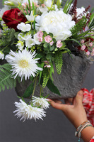 Memoria Volcan, kompozycja nagrobna w misie