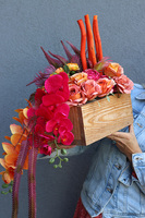 Design Home Autumn, nowoczesna dekoracja w skrzynce, wym.40x28cm