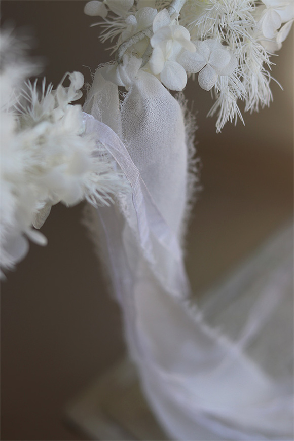 Aretuza, wianek na głowę z roślin stabilizowanych, rozmiar uniwersalny