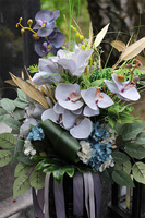 Hedrana, bukiet nagrobny we wkładzie