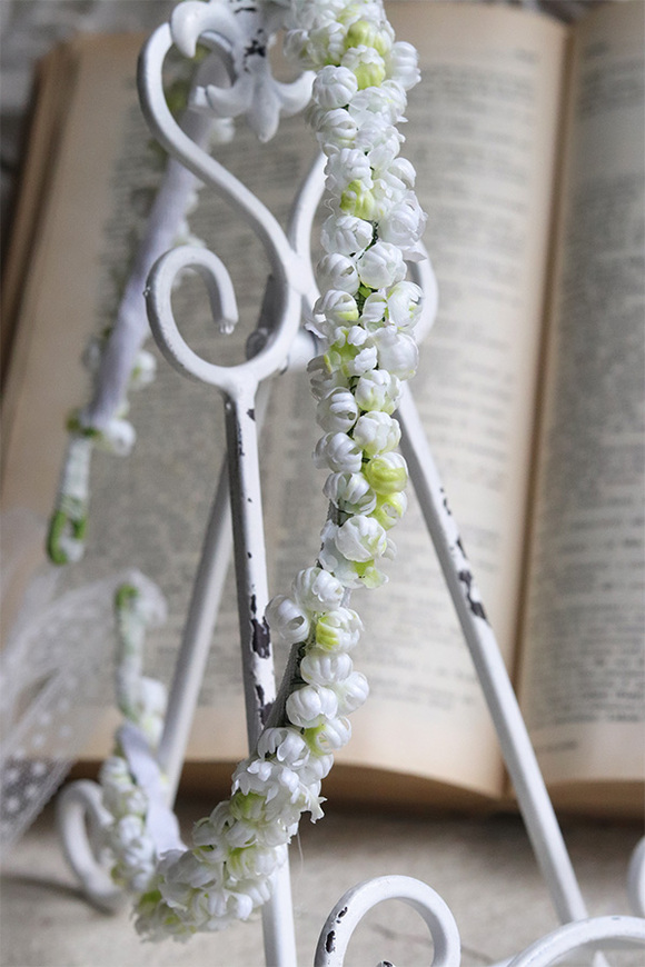 Vidourle, komunijny wianek na głowę