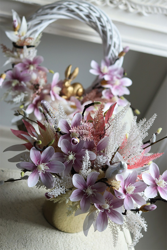 Magnoliowy Ogród, wiosenny wianek