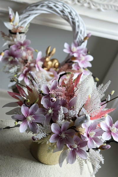 Magnoliowy Ogród, wiosenny wianek