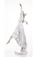 Gracja, elegancka figurka kobieta tańcząca