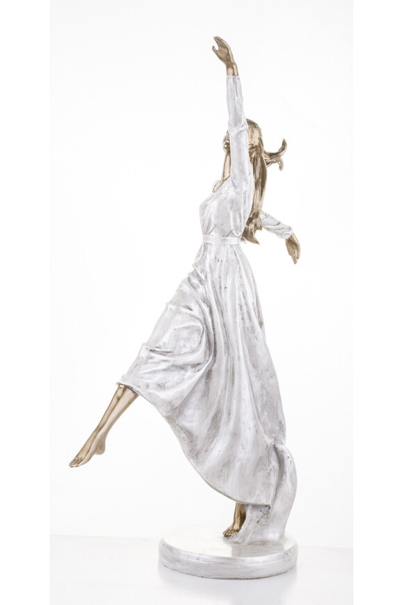 Gracja, elegancka figurka kobieta tańcząca