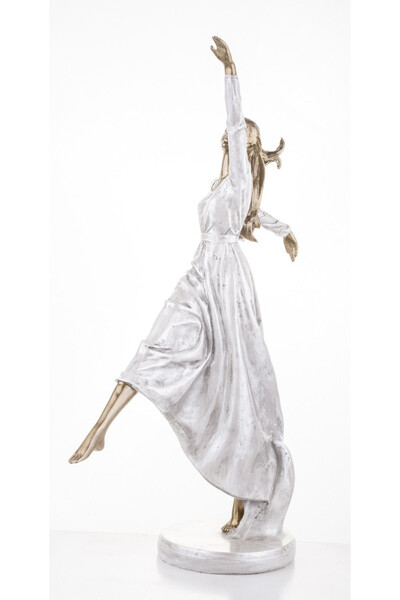 Gracja, elegancka figurka kobieta tańcząca