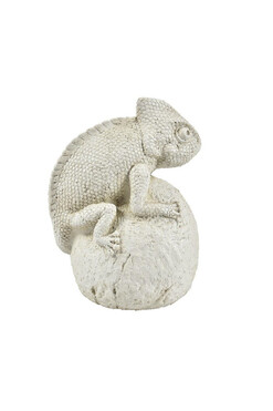Cremona Kameleon, figurka dekoracyjna jaszczurka, wym.19.5x15x11cm 