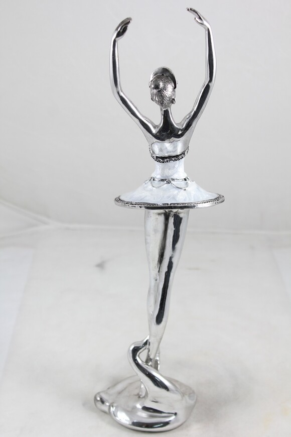 Balerina A Glamour, figurka srebrna, wym. 37x9x9cm 