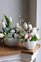 Słodziak Lonna, stroik wielkanocny z zajączkiem