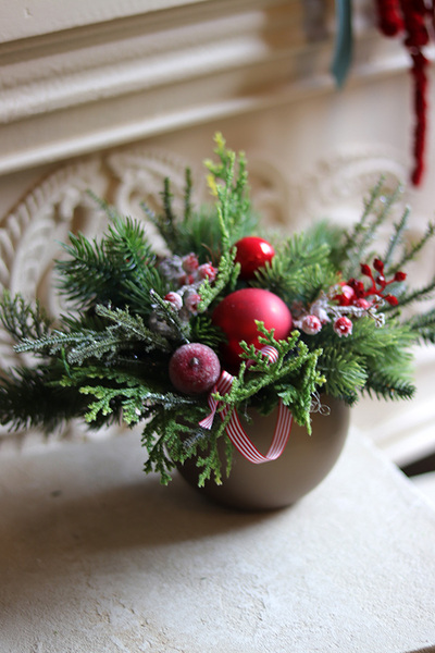 Mała Gwiazdka, świąteczny stroik świąteczny