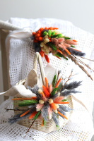 Mexico Easter, komplet dekoracji wielkanocnych, koszyczek&palemka