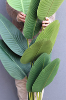 Strelicja Zielona, wysokiej jakości sztuczna roślina