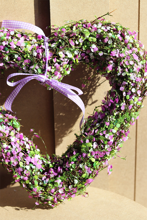 Violet Pond, wianek na drzwi
