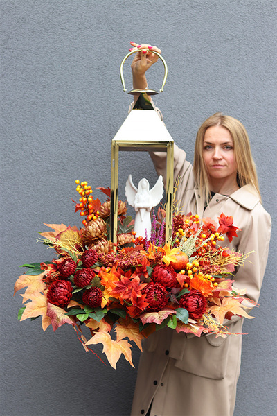 Angelo Garden Autumn 2, elegancka dekoracja nagrobna