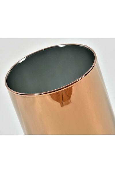 Tube, wazon szklany, miedź