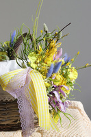 Miretta, dekorowany koszyczek wielkanocny