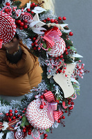 Lollypop Candy 3, świąteczny wianek dekoracyjny