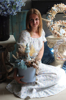 Morskie Opowieści, flowerbox marynistyczny z latarnią morską