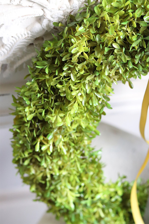 wysokiej jakości zielony wianek, Wielkanocna Ozdoba