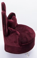 szkatułka / puzderko Florencja Fotel Red, wym.18x15.5x13cm