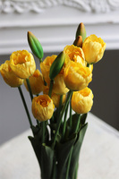 Tulipany Springtime, wiosenna dekoracja, żółta