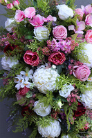 Geria Giganti, bardzo duża wiązanka nagrobna