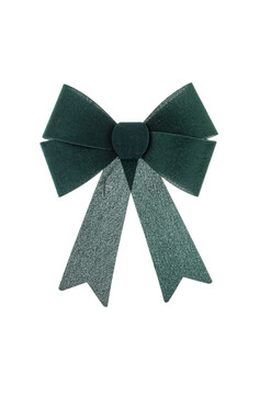 Astrid Green, dekoracyjna kokarda zawieszka, kpl.12szt, wym.30x24cm