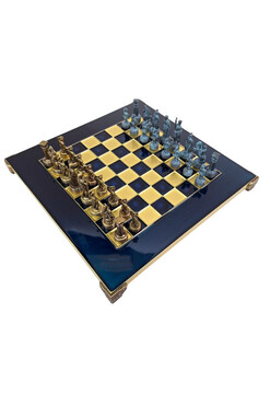 Octavian, ekskluzywne szachy mosiężne, wym.28x28cm 