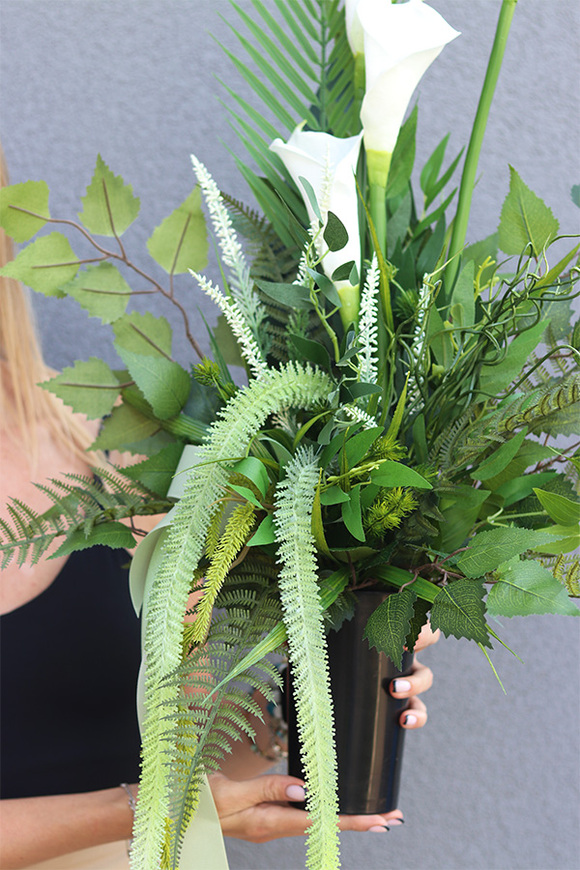 Kalla Elegance 2, zestaw dekoracji nagrobnych