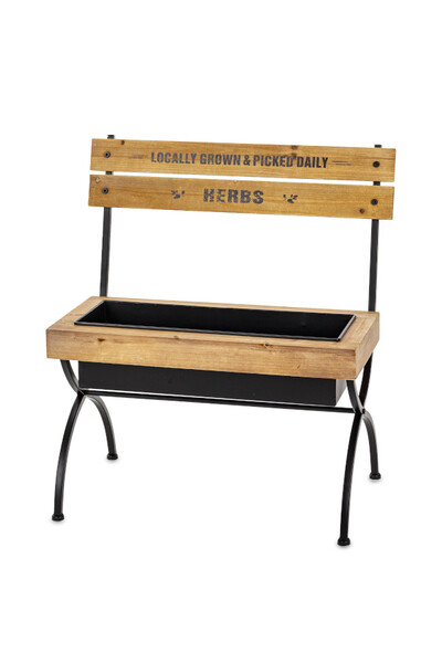 Herbs, kwietnik ławka, wym.65x54x33.5cm