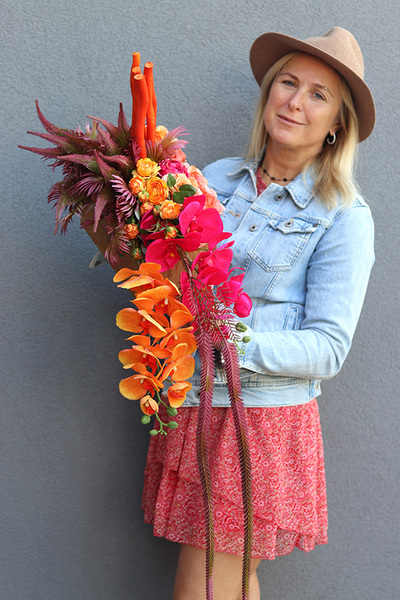 Design Home Autumn, nowoczesna dekoracja w skrzynce, wym.40x28cm