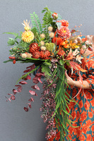 Ladies First Pumpkin B, jesienna kompozycja, wym.45x50cm