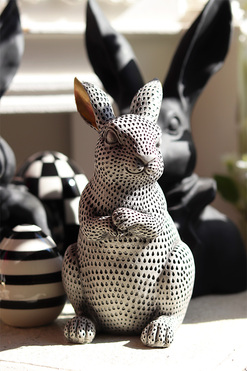 OD RĘKI Rainy Bunny, zajączek wielkanocny figurka, wys.20.5cm